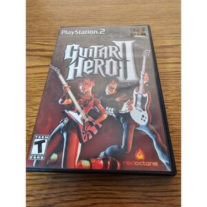 PlayStation‎ 2 Guitar Hero II CASE ONLY